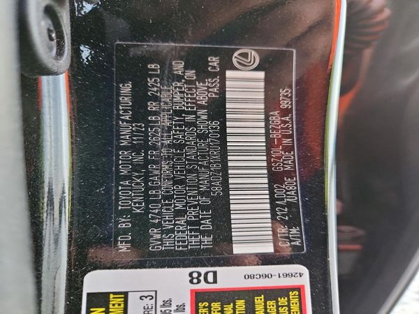 2024 LEXUS ES350 350 Premium — VINS