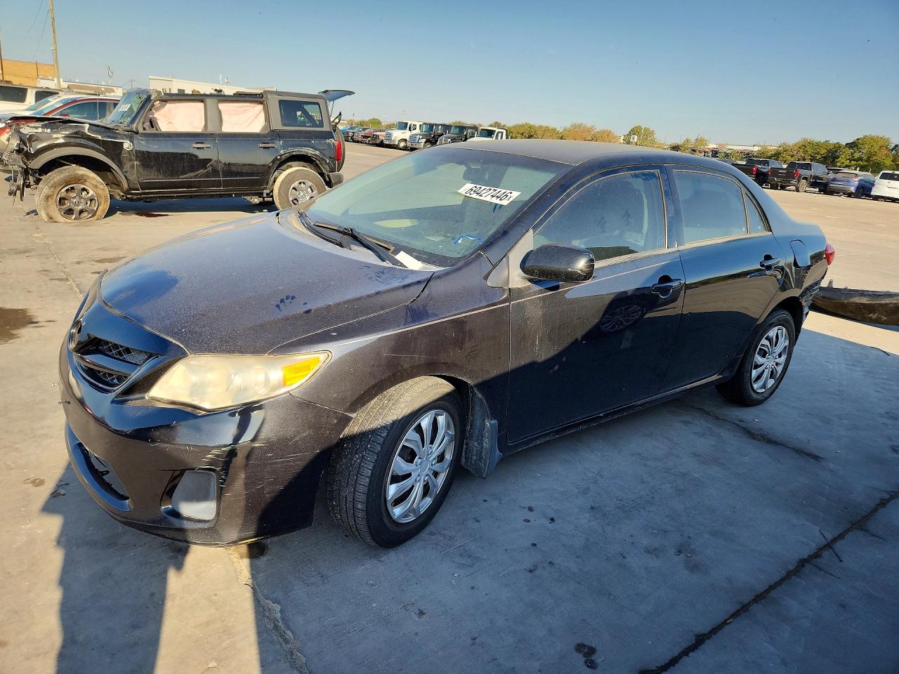 2013 TOYOTA COROLLA — Front 3/4