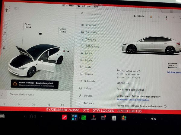 2024 TESLA MODEL 3 — ODOM