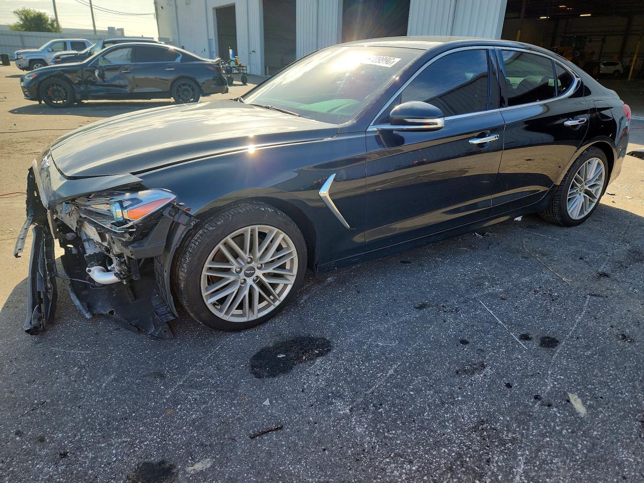 2021 GENESIS G70 — Front 3/4