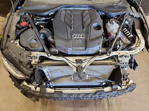 2025 AUDI A8 quattro — Engine bay