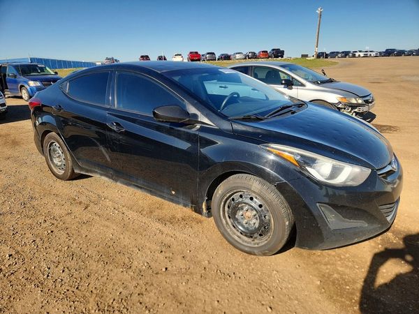 2014 HYUNDAI ELANTRA GLS(Middle) — Passenger 3/4