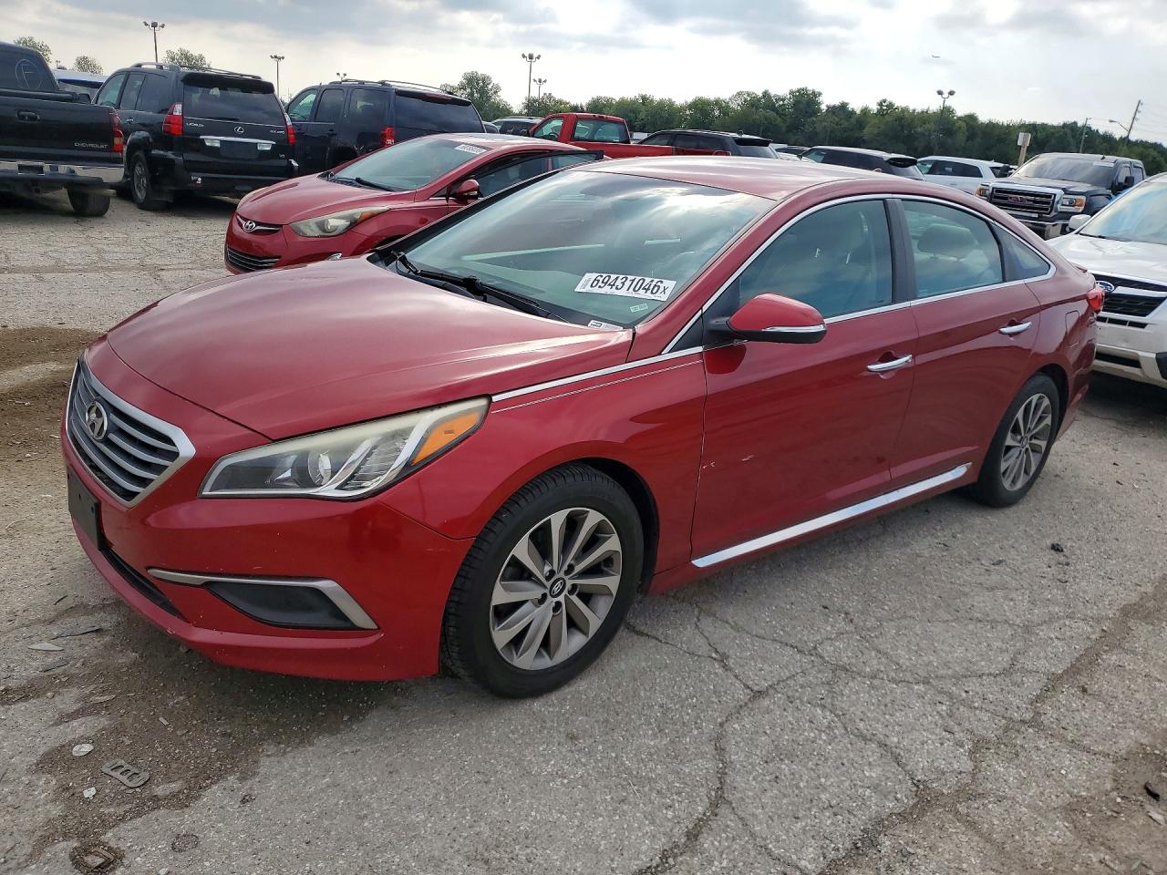2016 HYUNDAI SONATA — Front 3/4