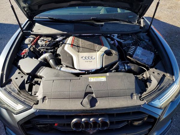 2020 AUDI S6 — Engine bay
