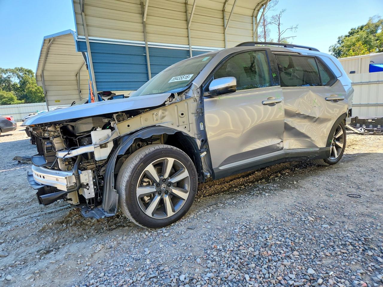 2025 HONDA PILOT TOURING, TOURING HPD — Front 3/4