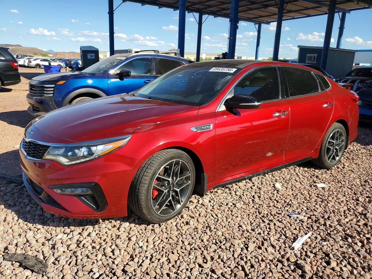 2019 KIA OPTIMA SX — Front 3/4