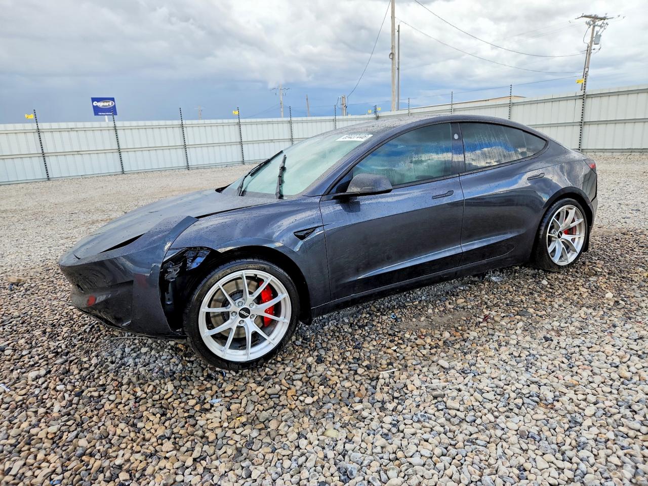 2024 TESLA MODEL 3 — Front 3/4
