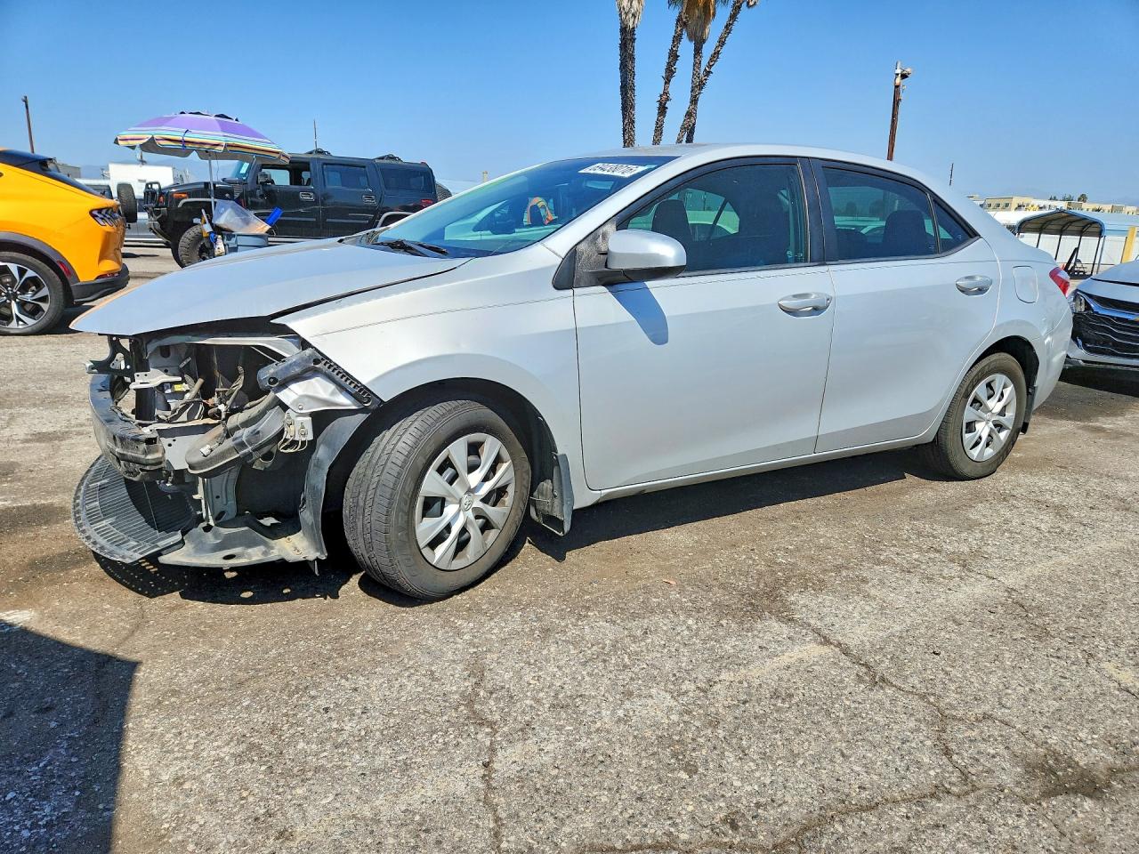 2014 TOYOTA COROLLA L/LE — Front 3/4