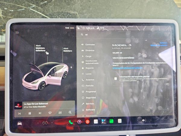 2018 TESLA MODEL 3 — ODOM