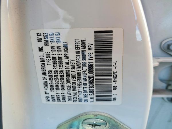2013 ACURA RDX — VINS