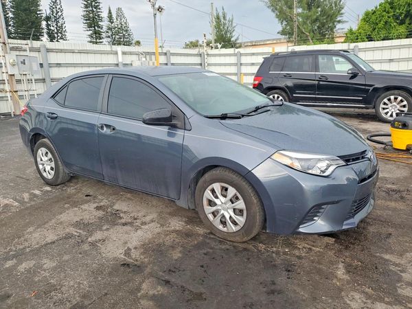 2015 TOYOTA COROLLA ECO/ECO PLUS — Passenger 3/4