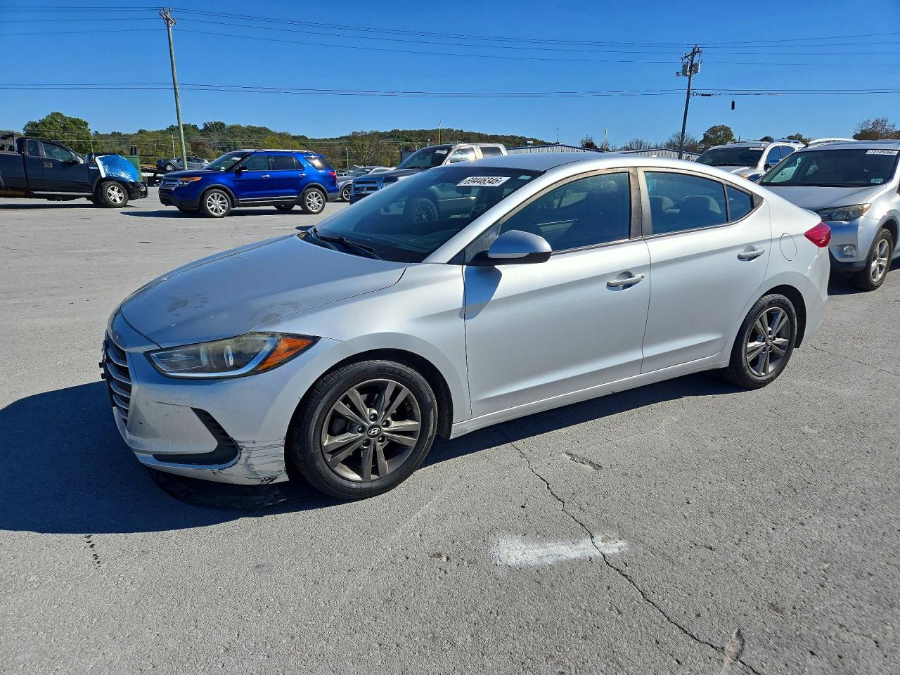 2018 HYUNDAI ELANTRA — Front 3/4