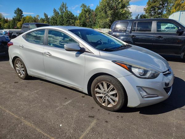 2015 HYUNDAI ELANTRA GLS(Middle) — Passenger 3/4