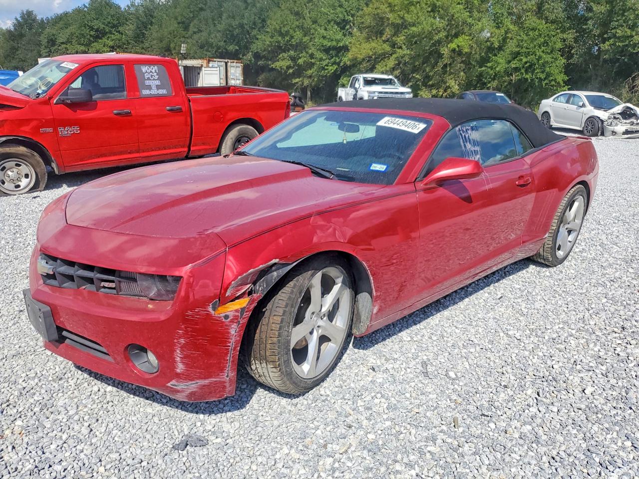 2013 CHEVROLET CAMARO 2LT — Front 3/4