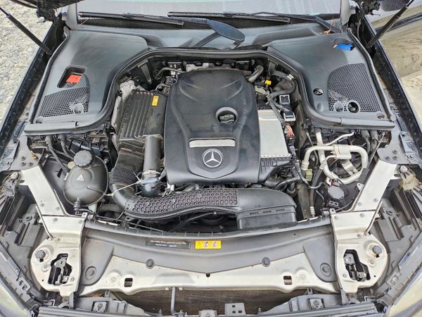 2017 MERCEDES-BENZ E-CLASS E300 — Engine bay