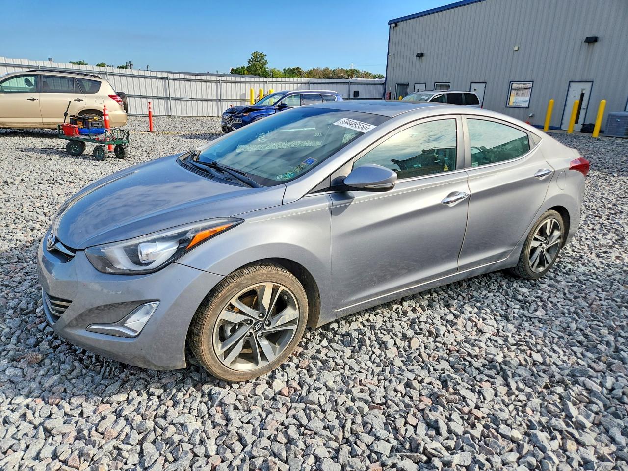 2014 HYUNDAI ELANTRA GLS (Middle) — Front 3/4