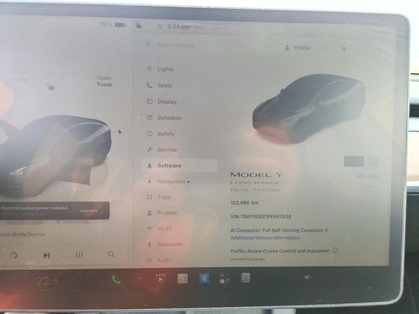 2023 TESLA MODEL Y — ODOM