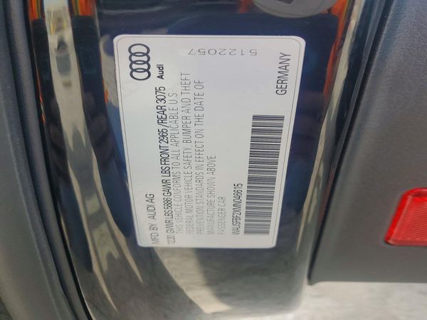2021 AUDI S7/RS7 quattro Prestige — VINS