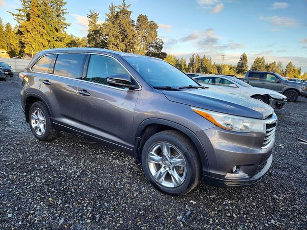 2015 TOYOTA HIGHLANDER Base/Hybrid — Passenger 3/4