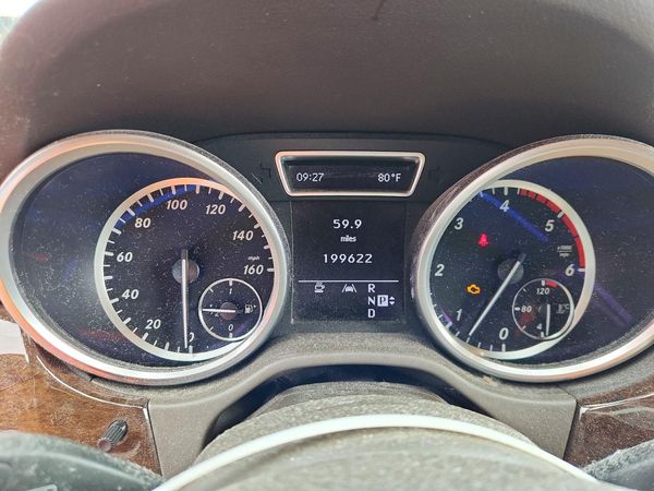 2012 MERCEDES-BENZ ML ML350 BLUETEC 4-MATIC — ODOM