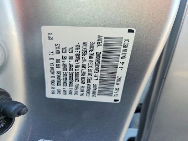 2015 HONDA CRV EX — VINS