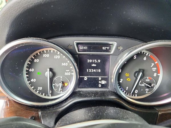2012 MERCEDES-BENZ ML ML350 4-MATIC — ODOM