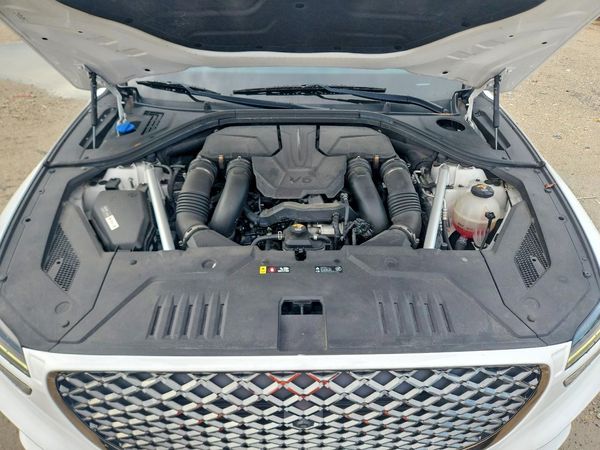 2022 GENESIS GV70 — Engine bay
