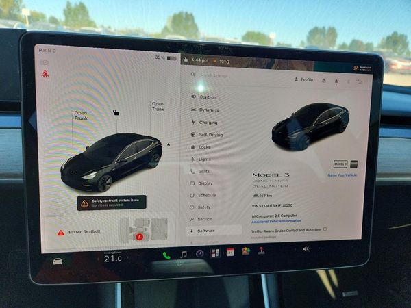 2018 TESLA MODEL 3 — ODOM