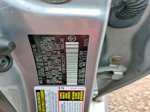 2018 TOYOTA CAMRY L/LE/SE/XLE — VINS