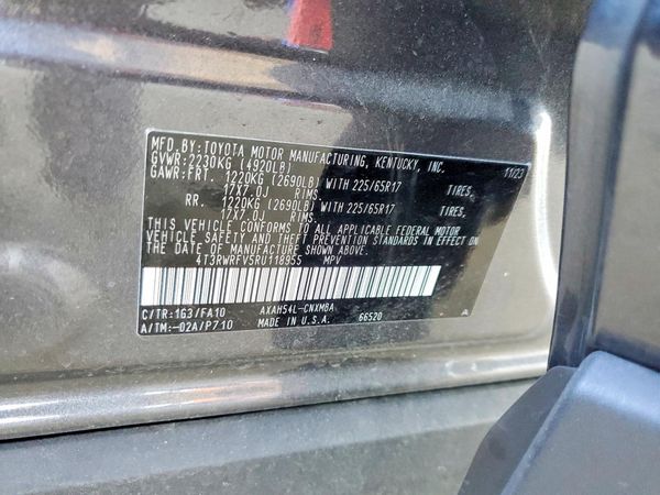 2024 TOYOTA RAV4 XLE — VINS