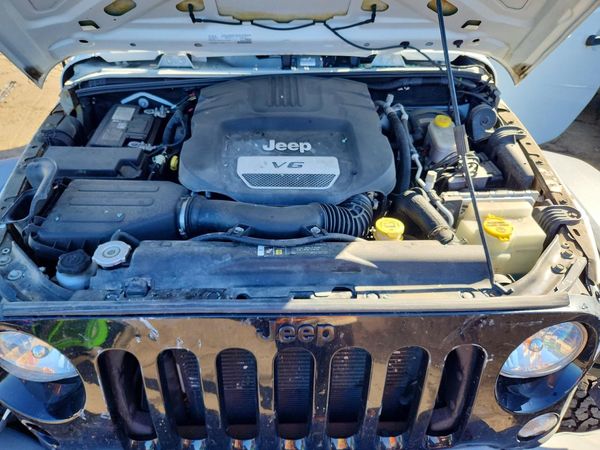 2017 JEEP WRANGLER SPORT 4X4 — Engine bay