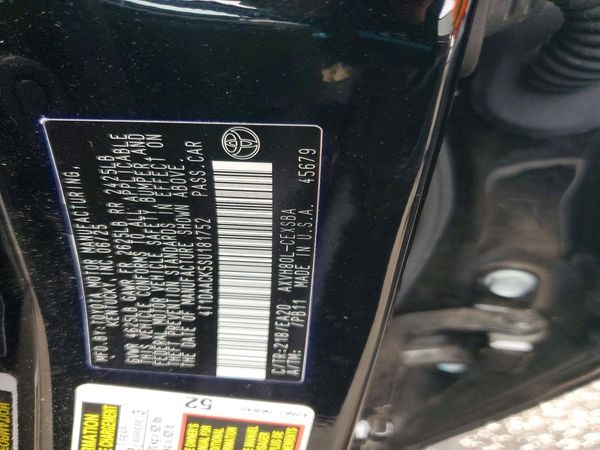 2025 TOYOTA CAMRY — VINS