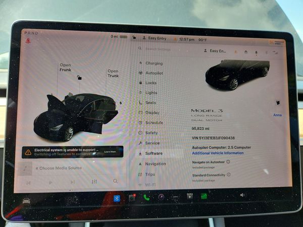 2018 TESLA MODEL 3 — ODOM