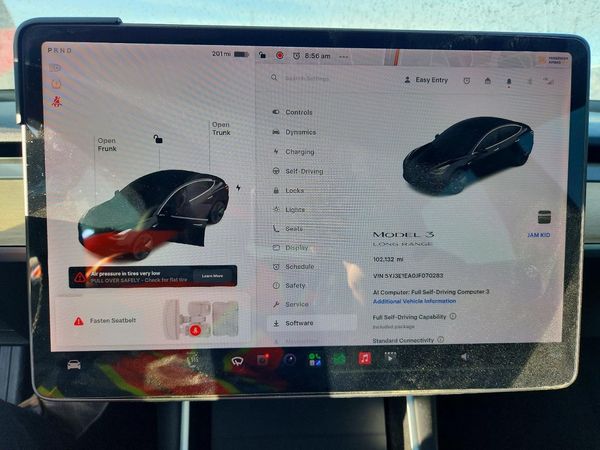 2018 TESLA MODEL 3 — ODOM