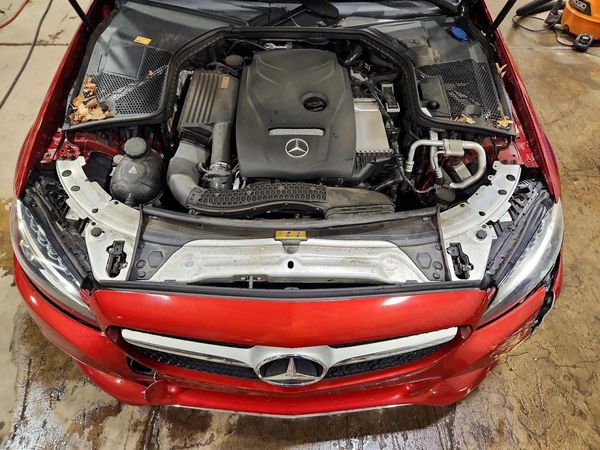 2017 MERCEDES-BENZ C C300-4M — Engine bay