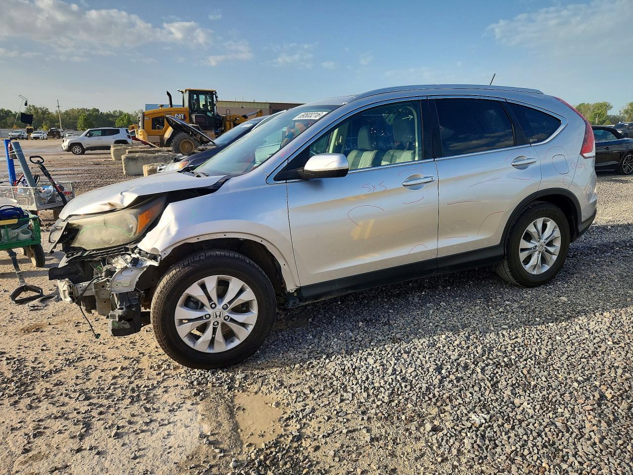 2012 HONDA CRV EX-L — Front 3/4
