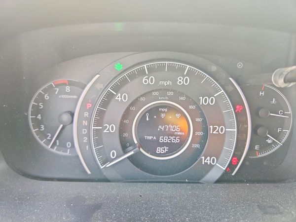 2012 HONDA CRV EX-L — ODOM