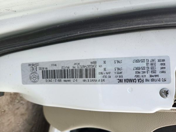 2017 DODGE GRAND CARAVAN SE, SXT, Express — VINS