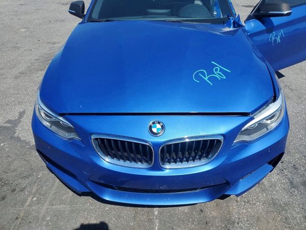 2015 BMW M235XI — Engine bay