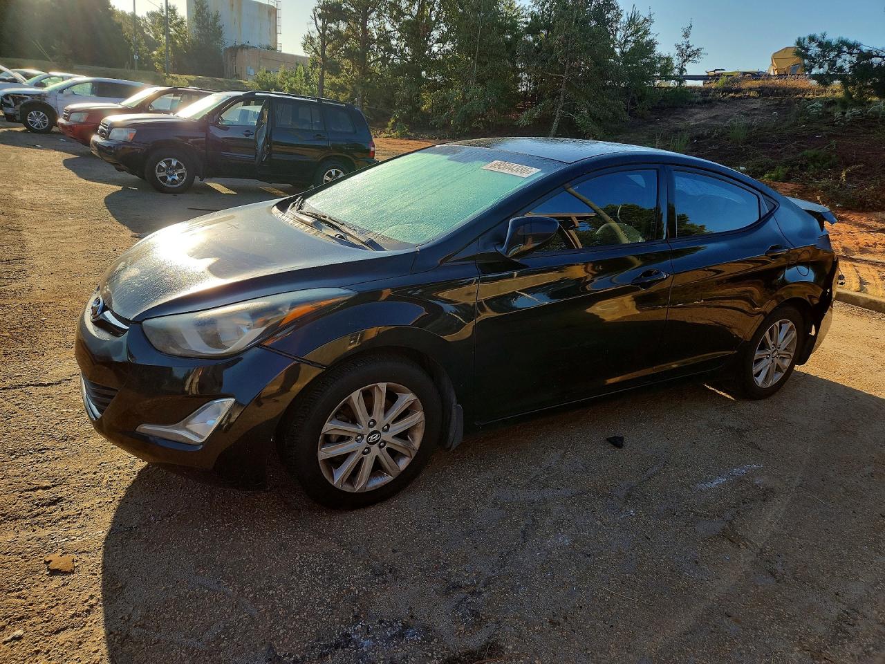 2014 HYUNDAI ELANTRA — Front 3/4