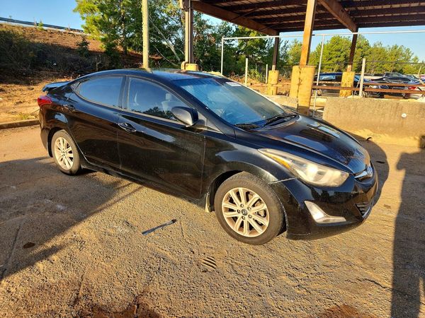 2014 HYUNDAI ELANTRA — Passenger 3/4