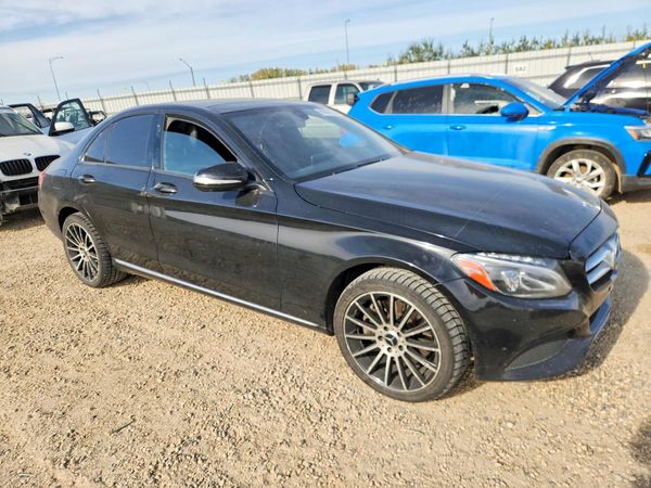 2015 MERCEDES-BENZ C 4-MATIC — Passenger 3/4