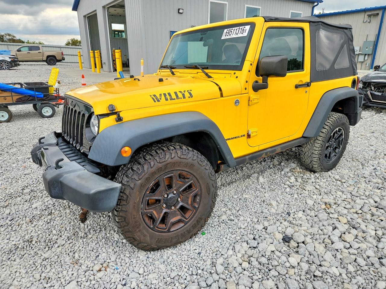 2015 JEEP WRANGLER — Front 3/4