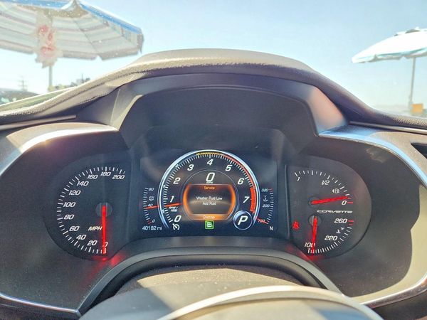 2019 CHEVROLET CORVETTE Stingray Standard 1LT — ODOM