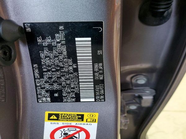 2013 TOYOTA HIGHLANDER Base/Hybrid — VINS