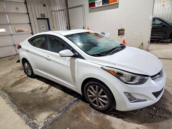 2016 HYUNDAI ELANTRA — Passenger 3/4