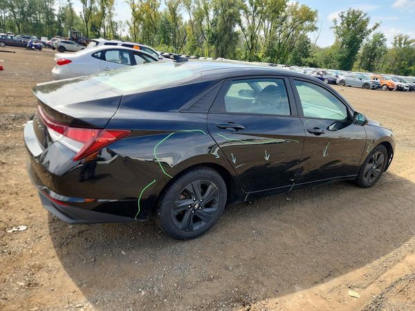 2021 HYUNDAI ELANTRA Blue — PSRA