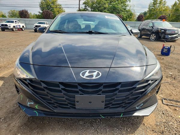 2021 HYUNDAI ELANTRA Blue — DIRF