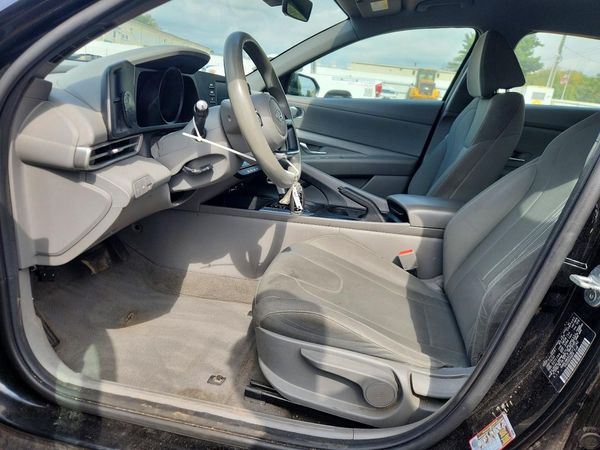 2021 HYUNDAI ELANTRA Blue — DENT