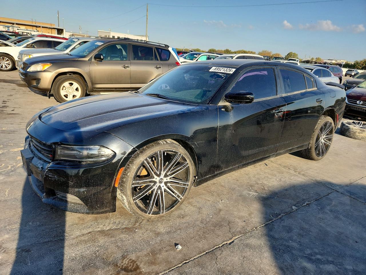 2019 DODGE CHARGER SXT — Front 3/4